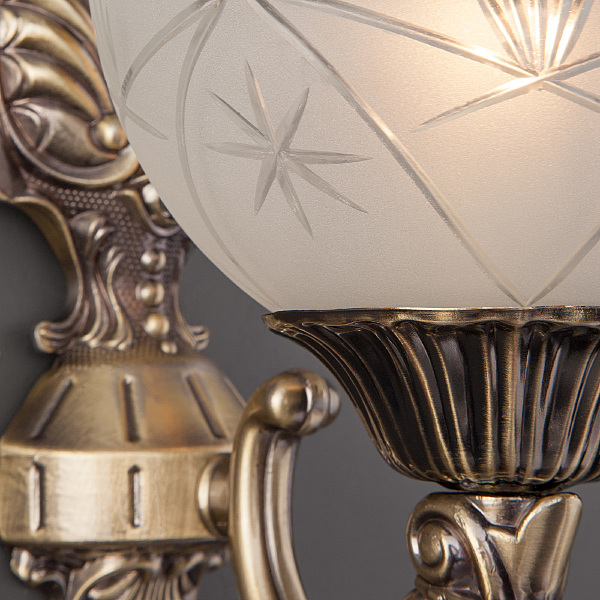 Настенное бра Kleo 60006/1 античная бронза