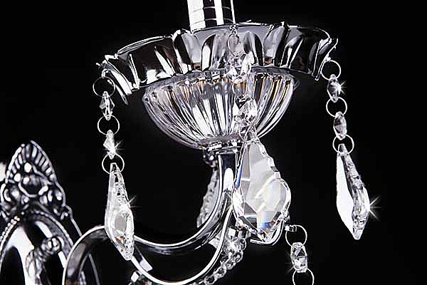 Настенное бра 3310 3310/1 хром/прозрачный хрусталь Strotskis