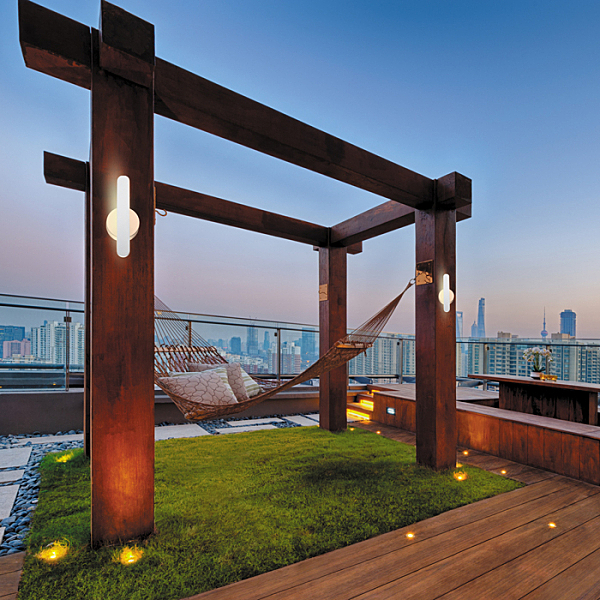 Уличный настенный светильник Calle 357450