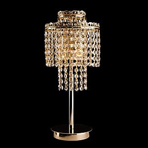 Настольная лампа 3402 3402/2T золото/прозрачный хрусталь Strotskis