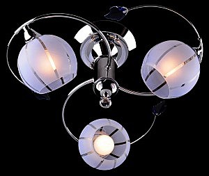 Потолочная люстра 3353,3457 3457/3 хром