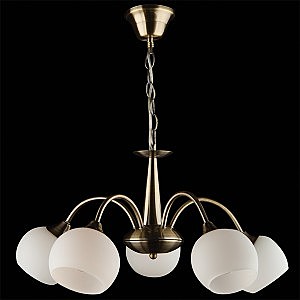 Подвесная люстра 22061 22061/5 античная бронза