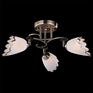 Потолочная люстра 9609 9609/3 античная бронза