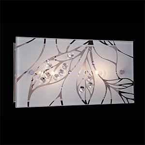 Настенно потолочный светильник 5188 5188/2 хром/синий+красный+фиолетовый