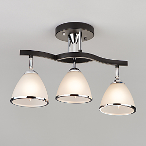 Потолочная люстра Ontario 9612/3 хром/венге