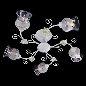 Потолочная люстра 9605 9605/5 белый