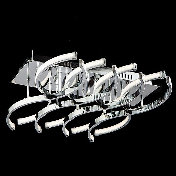 Светильник потолочный Plisse 90051/8 хром 48W