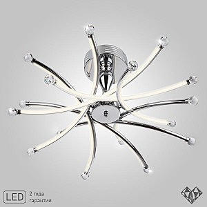 Потолочная люстра Avalon 90055/8 хром 52,8W