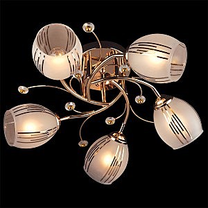 Потолочная люстра 9670 9670/5 золото