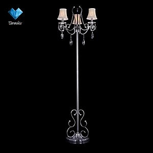 Торшер 12295 12295/3F матовый никель Strotskis