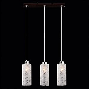 Светильник подвесной 21130, 1130 1130/3 хром/венге