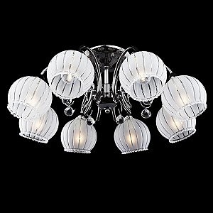 Потолочная люстра 7725 7725/8 черный жемчуг