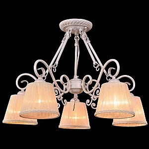 Потолочная люстра 60000 60000/5 белый с золотом