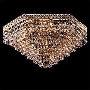 Потолочная люстра 3168 3168/7 золото/прозрачный хрусталь Strotskis