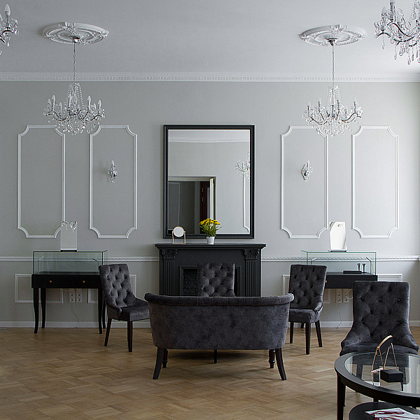 Подвесная люстра Brianna 3188/8 хром Strotskis