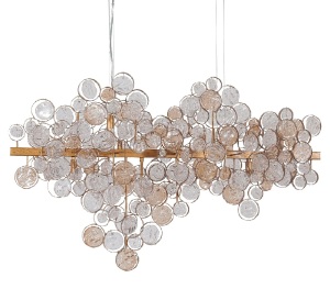 Подвесная люстра Crystal Lux DESEO SP12 L1000 GOLD