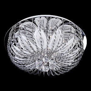 Потолочная люстра 5594 5594/12 хром/белый