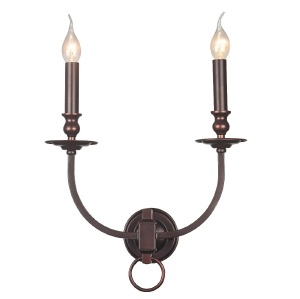 Настенное бра Crystal Lux SUERTE BROWN AP2