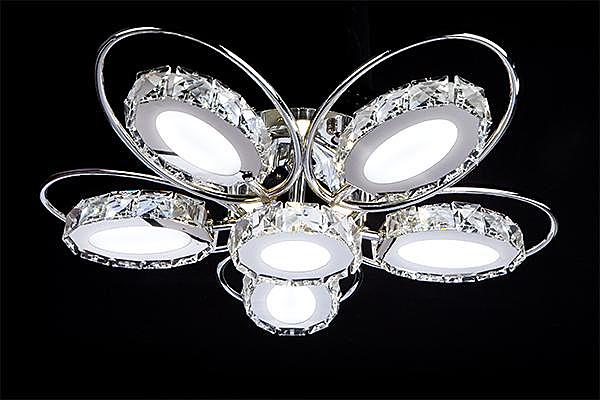 Потолочная люстра Atlanta 90029/6 хром 36W