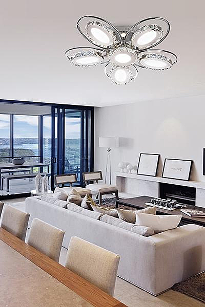 Потолочная люстра Atlanta 90029/6 хром 36W