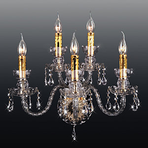 Настенное бра Alletro 520/3+2 Strotskis