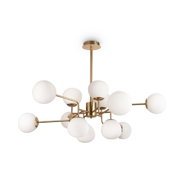 Люстра на штанге Erich MOD221-PL-12-G