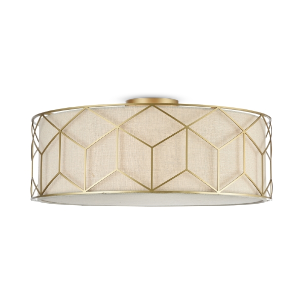 Светильник потолочный Messina H223-PL-05-G