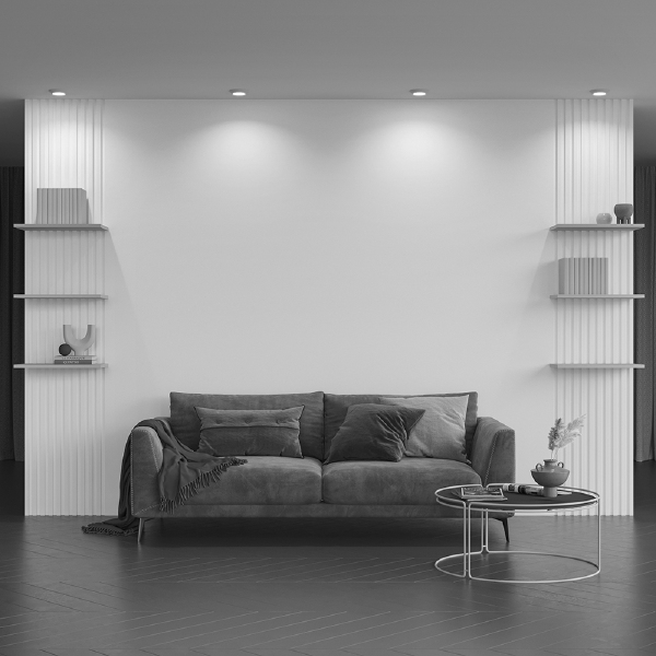 Светильник гипсовый Gyps DL004-1-01-W