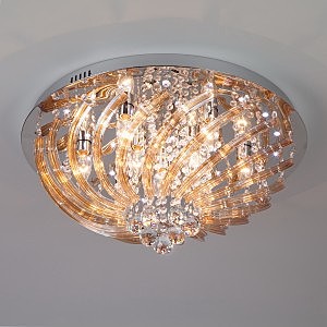 Потолочная люстра Dallas 80116/9 хром/белый