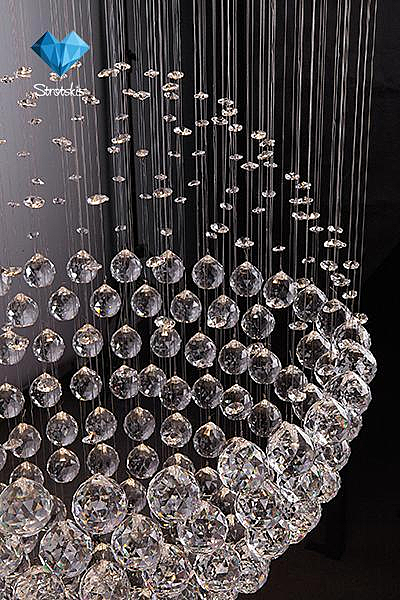 Люстра каскадная Feera 325/9 Strotskis 1W