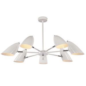 Люстра на штанге Aida FR5852-CL-07-W