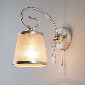 Настенное бра Liona 60065/1 серебро