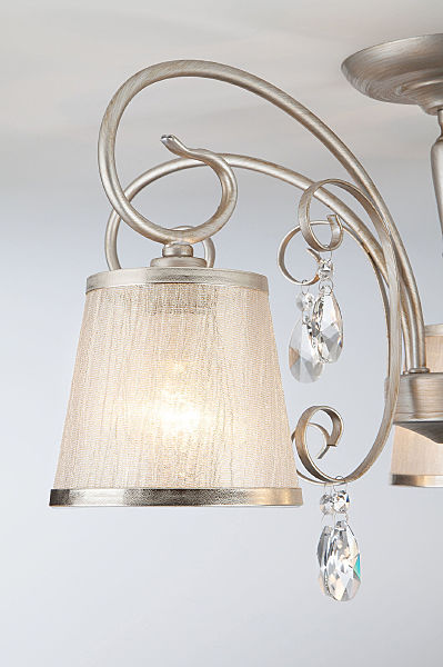 Потолочная люстра Liona 60065/5 серебро