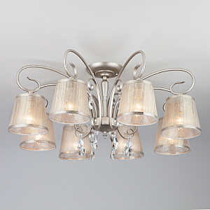 Потолочная люстра Liona 60065/8 серебро