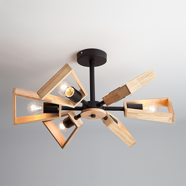 Потолочная люстра Klark 70056/6 черный