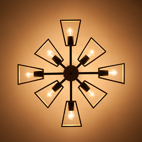 Люстра на штанге Klark 70056/8 черный