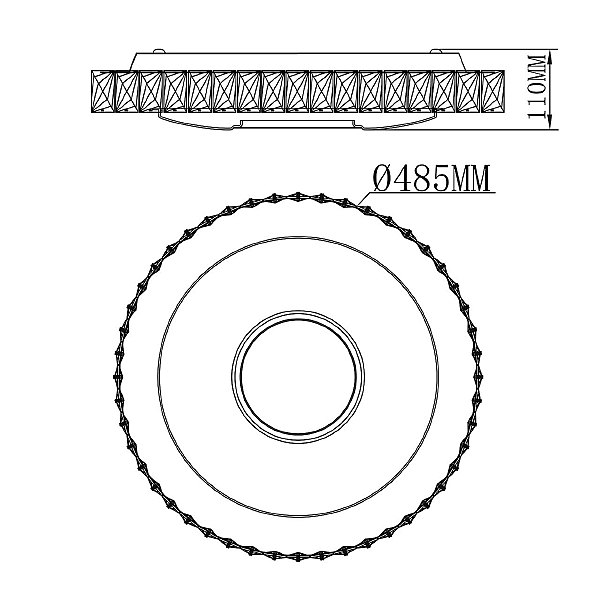 Светильник потолочный Фризанте 687010701