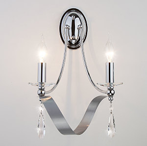 Настенное бра Adelia 60064/2 хром