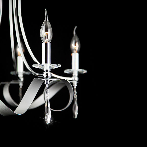 Подвесная люстра Adelia 60064/5 хром