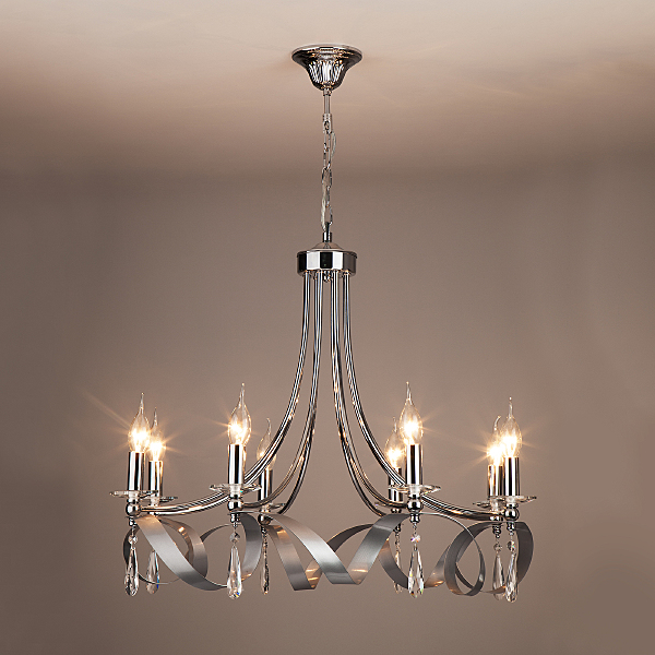 Подвесная люстра Adelia 60064/8 хром