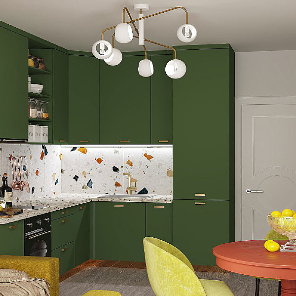 Люстра на штанге Luca 70055/6 белый