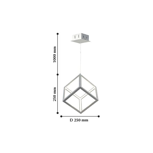 Светильник подвесной Cubus 2053-1P