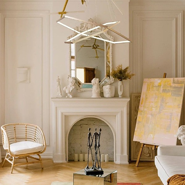 Подвесная люстра Hexagon 2103-14P