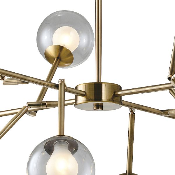 Люстра на штанге Bullae 2135-12P