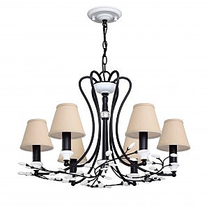 Подвесная люстра Laurel black 2174-6P