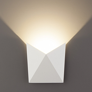 Уличный настенный светильник 1517 1517 TECHNO LED BATTERFLY белый