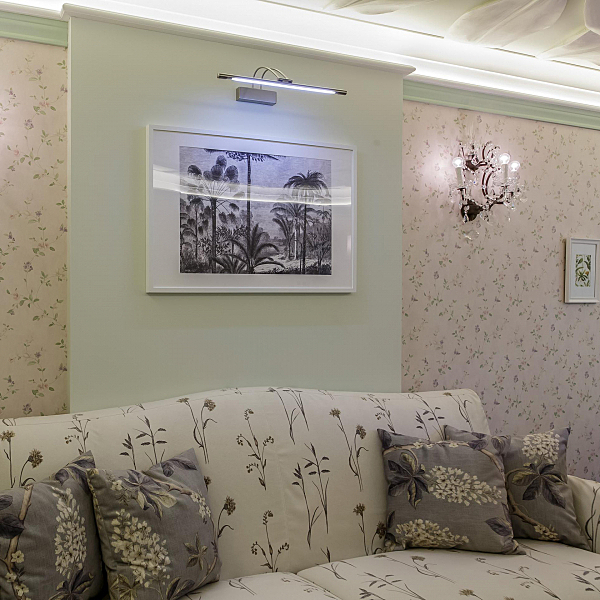 Simple Simple LED никель (MRL LED 10W 1011 IP20)