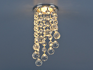 Встраиваемый светильник 205C 205C-C MR16 CH/CL хром/прозрачный