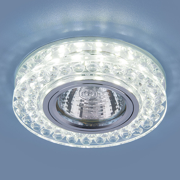 Встраиваемый светильник 8381 8381 MR16 CL/SL прозрачный/серебро