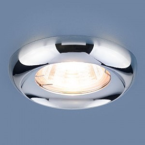 Встраиваемый светильник Elektrostandart 6065 MR16 CH хром